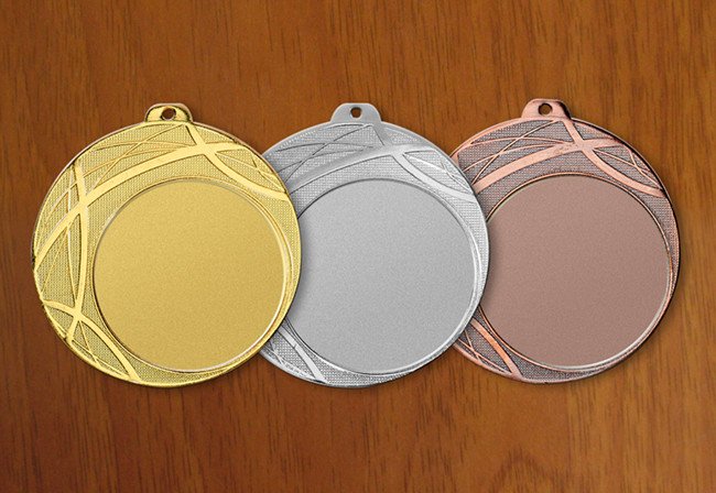 medal 70mm na wklejk 50mm, brzowy (produkt niedostpny) puchary statuetki medale